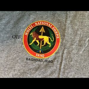 T-shirt camp Liberty, Baghdad, Iraq Freedom Run XL